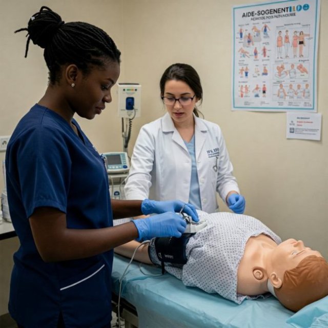 Formation Aide Soignante en Alternance et à distance à l'IFSI de Fort-de-France